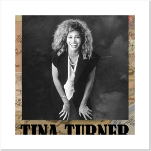 Tina Turner // Vintage Frame Posters and Art